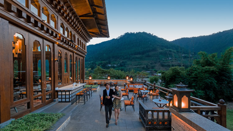 Five Nectars Bar outdoor terrace
